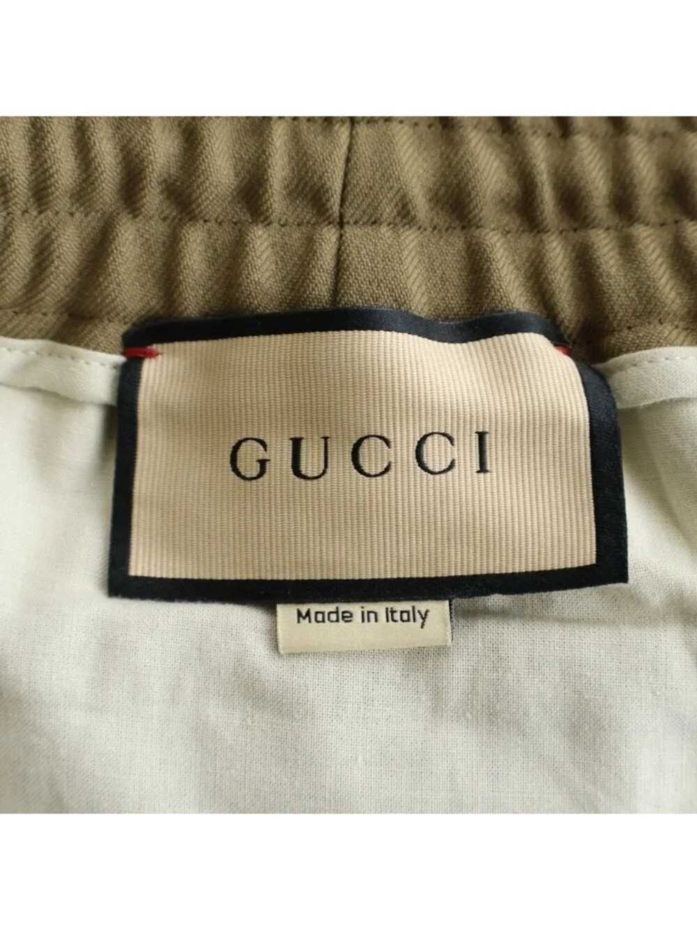 Gucci Tapered Leg Pants Brown Zaprn